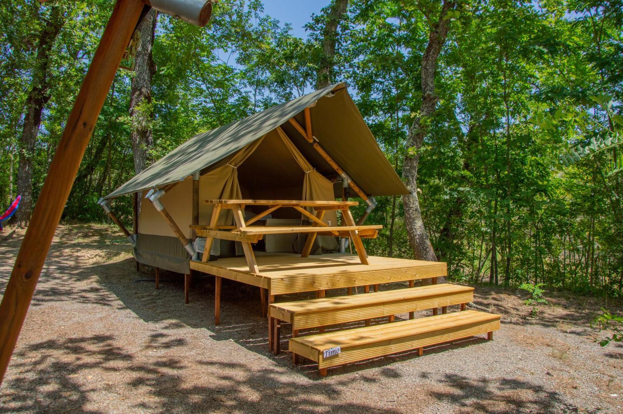 Luxor Chianti Glamping Village คาสเตลลินาอินเคียนติ ภายนอก รูปภาพ